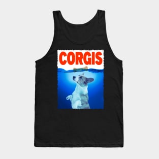 Corgi Love Trendy Tee for Fans of These Lovable Dogs Tank Top